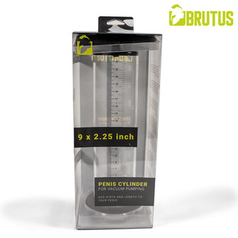Brutus - Penis Pomp - Penis Cilinder voor Vacu&uuml;m Pomp - GET BIGGER  - Diameter 5,70 cm