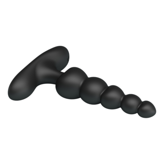 Pretty Love - Corban - Anale Kralen Vibrator - Zwart