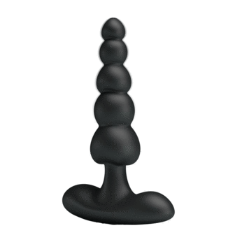 Pretty Love - Corban - Anale Kralen Vibrator - Zwart