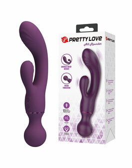 Pretty Love - Allrounder - Rabbit Vibrator - Paars