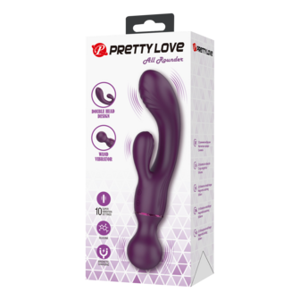Pretty Love - Allrounder - Rabbit Vibrator - Paars