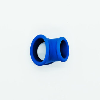 Sport Fucker - Siliconen Cock Tube - Cockring en Ballstretcher - Blauw
