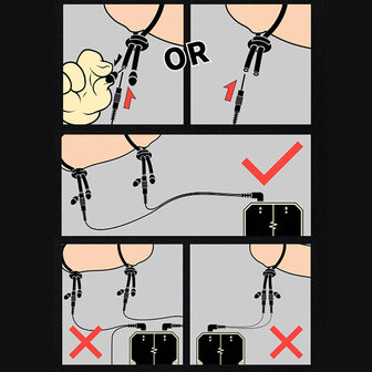 Dungeon Lab 6 mm Geleidende Rubberen Ringen