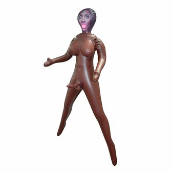 NMC - Eager Bae - Opblaaspop She-male met Penis en Grote Borsten