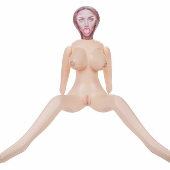 Hussy Veronica - Opblaaspop met Drie Ingangen