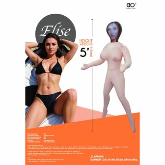 Hussy Jessa - Opblaaspop met Twee Ingangen