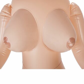 Hussy Luna - Opblaaspop met Drie Openingen en Grote Borsten