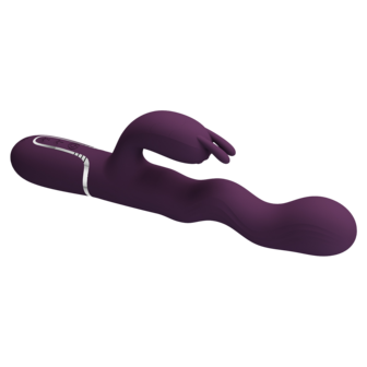 Pretty Love - Laurens - Rabbit Vibrator met Climax Button - Paars