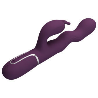 Pretty Love - Laurens - Rabbit Vibrator met Climax Button - Paars