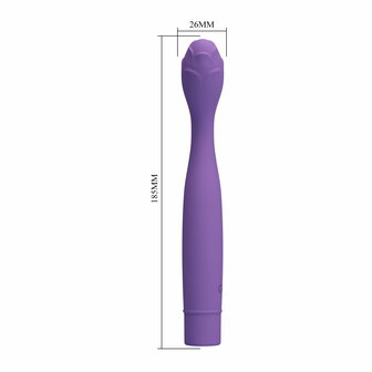 Pretty Love - Hilary - Buigzame G-spot Vibrator - Paars
