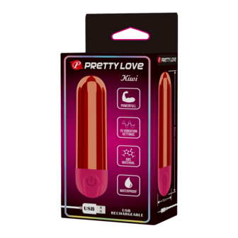 Pretty Love - Kiwi - Bullet Vibrator - Rood