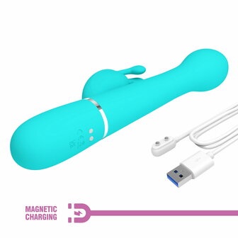 Pretty Love - Dejon - Rabbit Vibrator - Turquoise