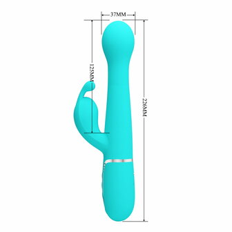 Pretty Love - Dejon - Rabbit Vibrator - Turquoise