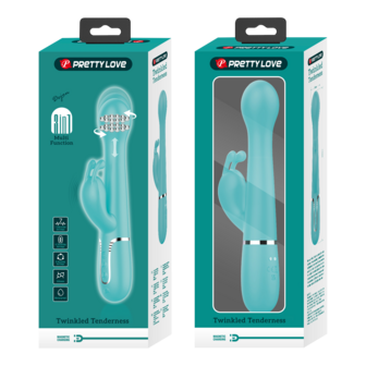 Pretty Love - Dejon - Rabbit Vibrator - Turquoise