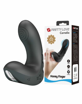 Pretty Love - Camelia - Vinger Vibrator - Zwart