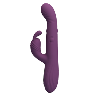 Pretty Love - Dee - Rabbit Vibrator met LED Display - Paars