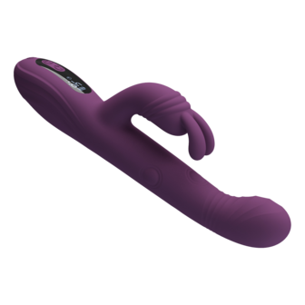Pretty Love - Dee - Rabbit Vibrator met LED Display - Paars