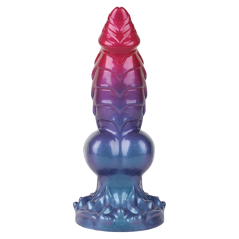 Power Monsters - Eldritch Sentinel - Monster Dildo - 24 cm - Rood/Blauw/Paars