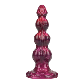 Power Monsters - Primal Beastlord - Monster Dildo - 26 cm - Rood/Roze