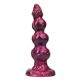 Power Monsters - Primal Beastlord - Monster Dildo - 26 cm - Rood/Roze