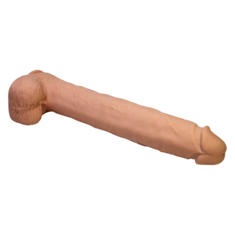 Pretty Love - Pat - Super Grote Dildo - 40 cm - Lichte Huidskleur