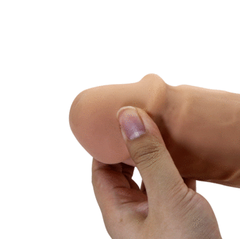 Pretty Love - Pat - Super Grote Dildo - 40 cm - Lichte Huidskleur