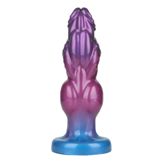 Power Monsters - Rift Titan - Opblaasbare Monster Dildo - 24 cm - Paars/Blauw