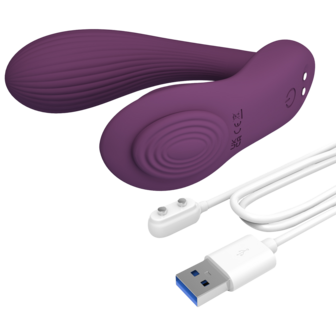 Pretty Love - Franz - Draagbare Vibrator - Panty Vibrator - Vibrerend Slipje - Paars