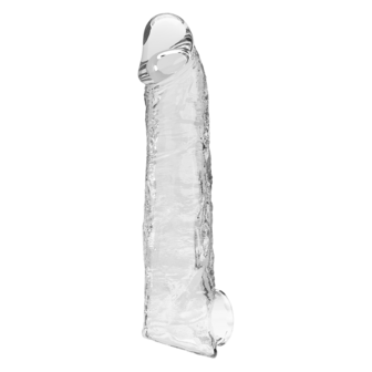 Pretty Love - Verlengende Penis Sleeve - 26 cm - Transparant