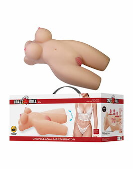 Crazy Bull - Mia - Masturbator met Verstelbare Benen - Lichte Huidskleur