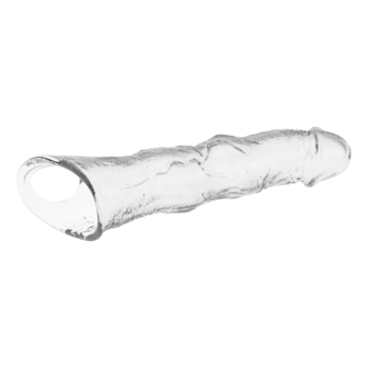 Pretty Love - Verlengende Penis Sleeve - 28 cm - Transparant