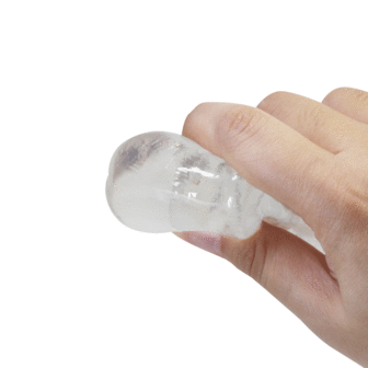 Pretty Love - Verlengende Penis Sleeve - 28 cm - Transparant