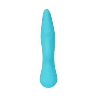 Swan - Kissing - Dual Action Rabbit Vibrator - Turquoise