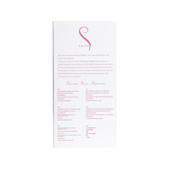 Swan - Sceptre - Dubbelzijdige Wand Vibrator - Roze