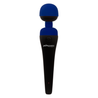 PalmPower - Recharge Wand Massager - Flexibele Kop - Blauw/Zwart