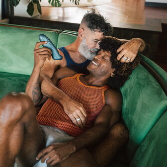 ManWan - Ryzer MAX - Penis Extender en Zachte Masturbatie Sleeve - Black Plum