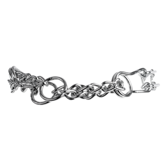 Rimba - Metalen Pinch Collar - Zilver