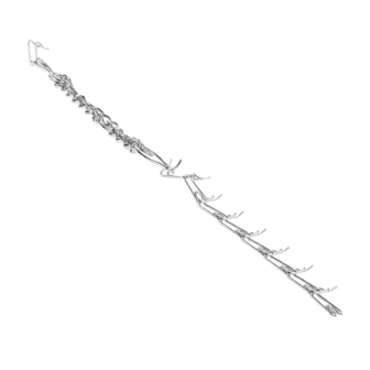 Rimba - Metalen Pinch Collar - Zilver