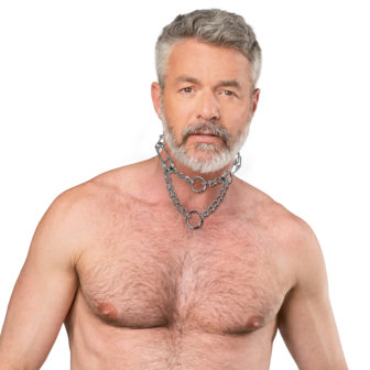 Rimba - Metalen Pinch Collar - Zilver