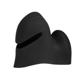 Rimba Electro Play - E-Stim Penis Head Stimulator - Bi-Polair - Zwart