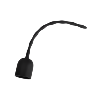 Rimba Electro Play - E-Stim Urethrale Dilator - Bi-Polair - Zwart