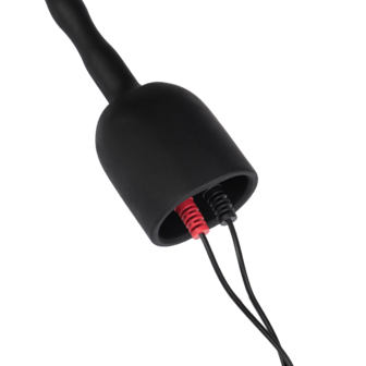 Rimba Electro Play - E-Stim Urethrale Dilator - Bi-Polair - Zwart - Large