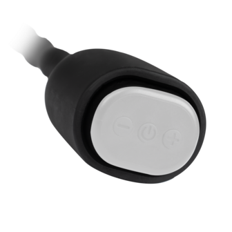 Rimba Electro Play - E-Stim Urethrale Dilator - Bi-Polair - Zwart - Large