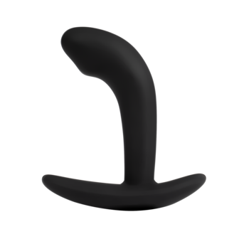 Rimba Electro Play - E-Stim Anaal Plug - E-Stim Prostaat Plug - Bi-Polair - Zwart