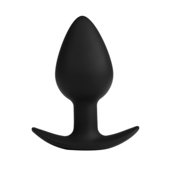 Rimba Electro Play - E-Stim Buttplug - Bi-Polair - Zwart
