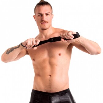 665 Vegan - BDSM Discipline Paddle - Zwart