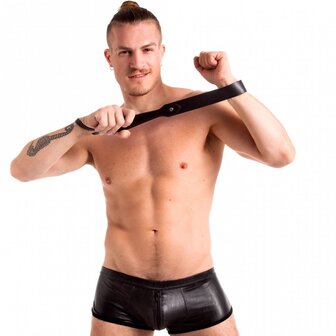 665 Vegan - BDSM Discipline Paddle - Zwart