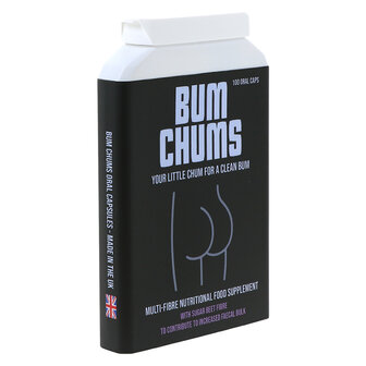 Bum Chums - 100 Capsules - Voor betere en frissere anale sex