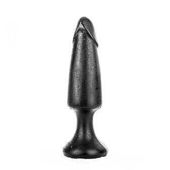 All Black - XXL Buttplug - 35 x 9,5 cm - Zwart