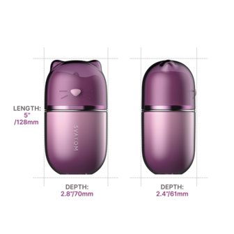 Svakom - Klitty - Likkende &amp; Zuigende Clitoris Stimulator - Dusty Lavender